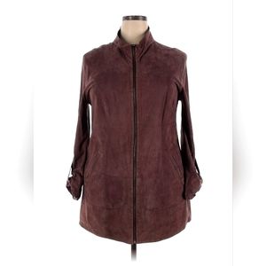 Nice Suede/leather (manmade) Reversible Jacket 2XL